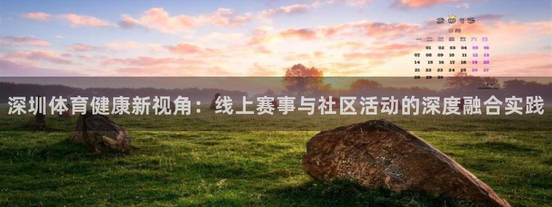 小九直播nba免费观看下载：深圳体育健康新视角：线上赛事与社区活动的深度融合实践